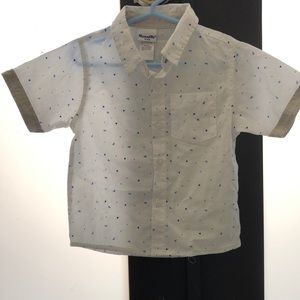 NANNETTE KIDS button down shirt- toddler boy 4t